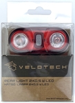 VELOTECH L&aacute;mpa h&aacute;ts&oacute; 2x0,5W