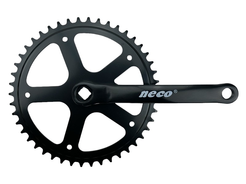 NECO 46T acél fekete 170mm