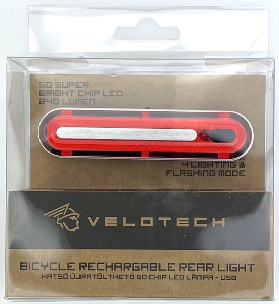 Lámpa H VELOTECH 50chipled USB