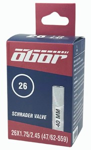 19245 OBOR 26x1,75-2,45 AV 40mm
