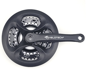 24166 Hajtómű 170mm,28/38/48T fekete