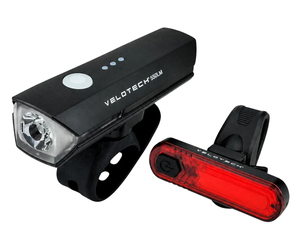 Velotech L&aacute;mpa szett 550 USB