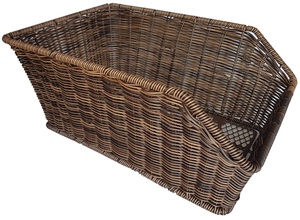 50560 Kosár hátsó rattan barna